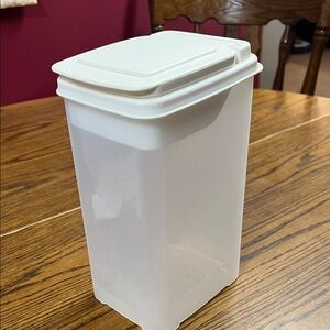 White Kitchen Storage Container